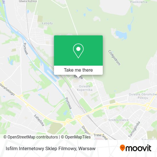 Isfilm Internetowy Sklep Filmowy map