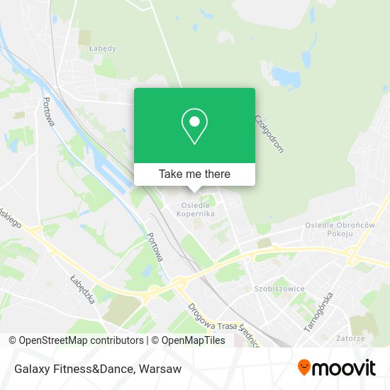 Galaxy Fitness&Dance map