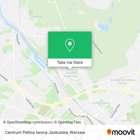 Centrum Pełnia Iwona Jaskulska map