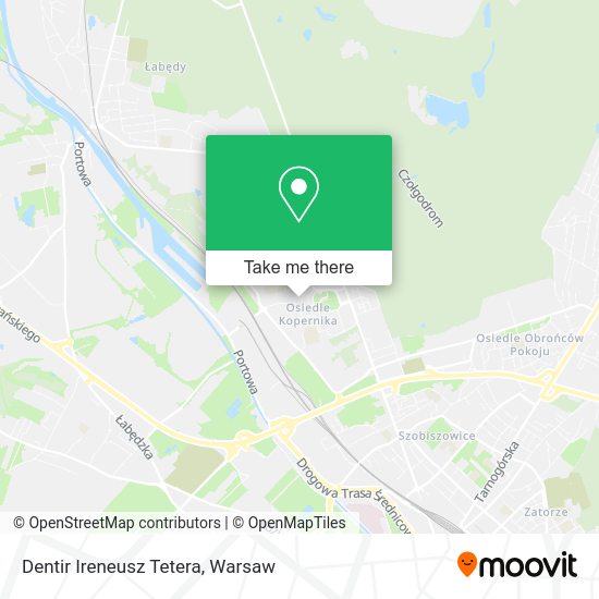 Dentir Ireneusz Tetera map