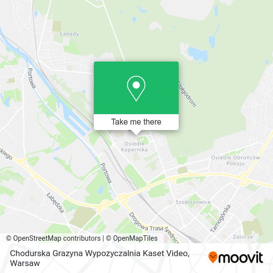 Chodurska Grazyna Wypozyczalnia Kaset Video map