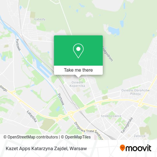 Kazet Apps Katarzyna Zajdel map