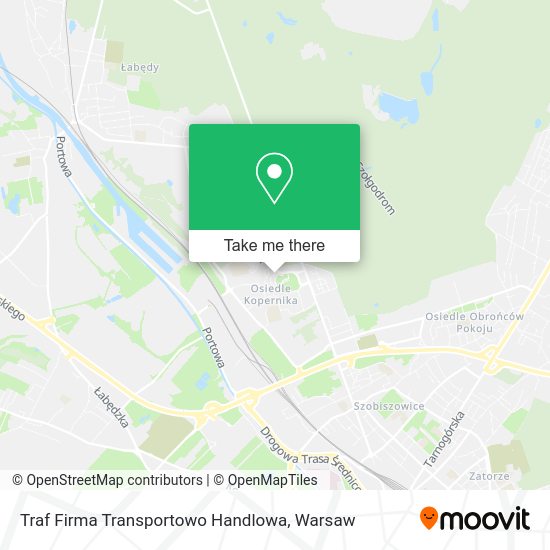 Traf Firma Transportowo Handlowa map