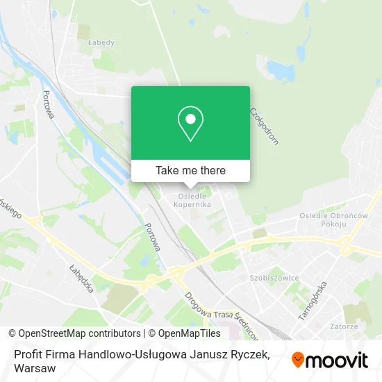 Карта Profit Firma Handlowo-Usługowa Janusz Ryczek