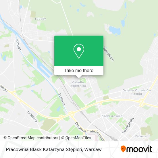 Pracownia Blask Katarzyna Stępień map