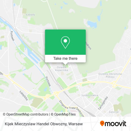 Kijek Mieczyslaw Handel Obwozny map