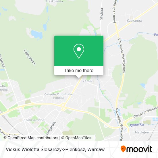 Viskus Wioletta Ślósarczyk-Pieńkosz map