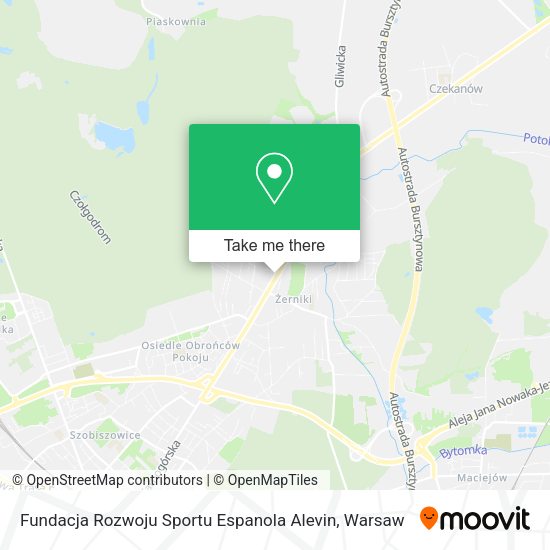 Fundacja Rozwoju Sportu Espanola Alevin map