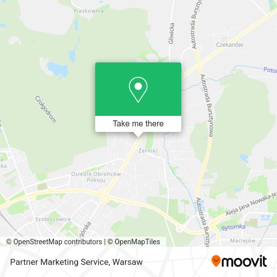 Partner Marketing Service map