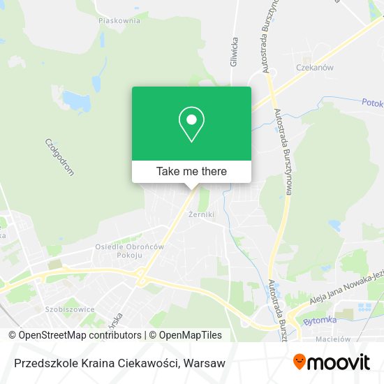 Przedszkole Kraina Ciekawości map