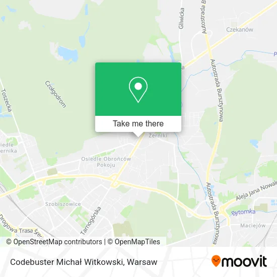 Карта Codebuster Michał Witkowski