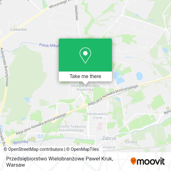 Przedsiębiorstwo Wielobranżowe Paweł Kruk map