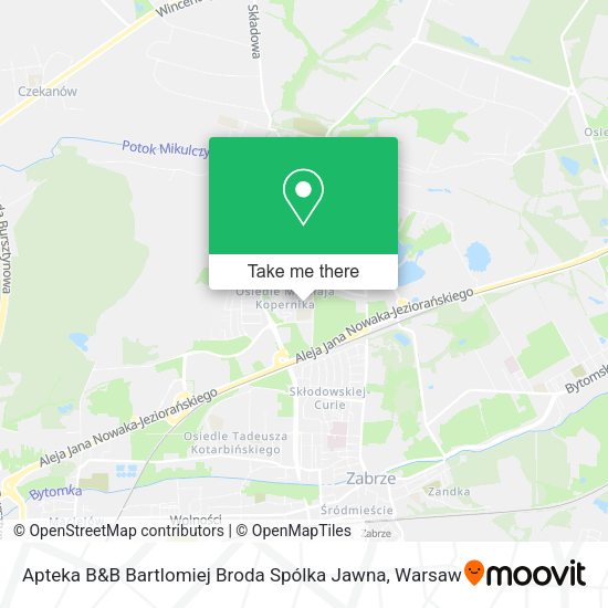 Apteka B&B Bartlomiej Broda Spólka Jawna map