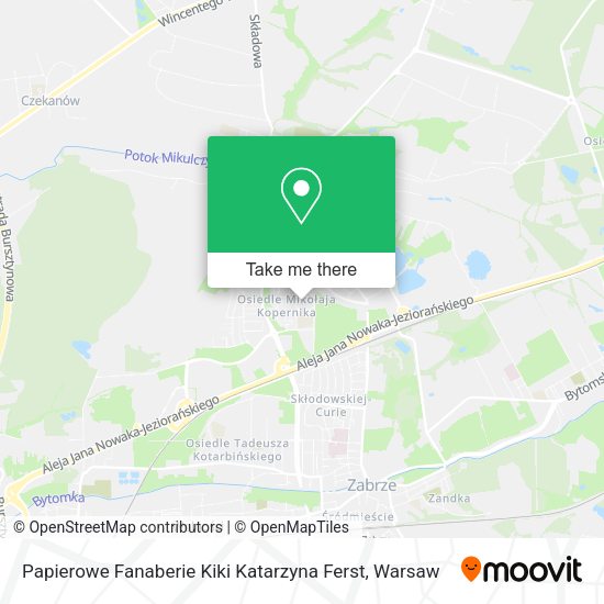 Papierowe Fanaberie Kiki Katarzyna Ferst map