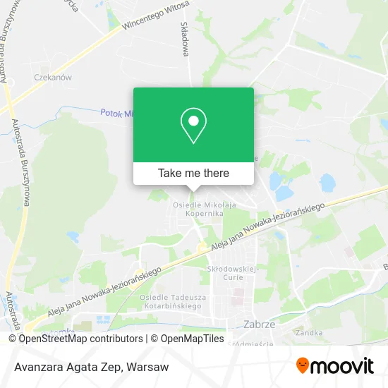 Карта Avanzara Agata Zep