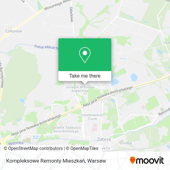 Kompleksowe Remonty Mieszkań map