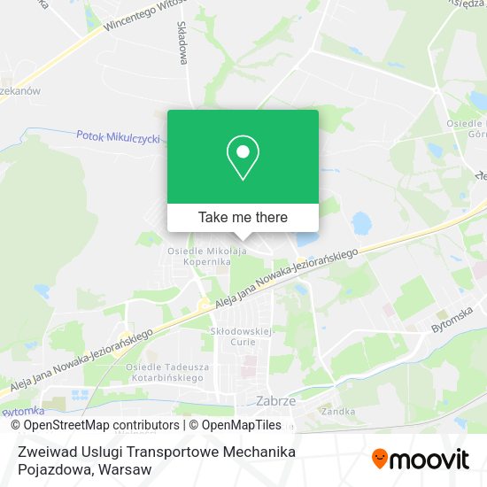 Zweiwad Uslugi Transportowe Mechanika Pojazdowa map