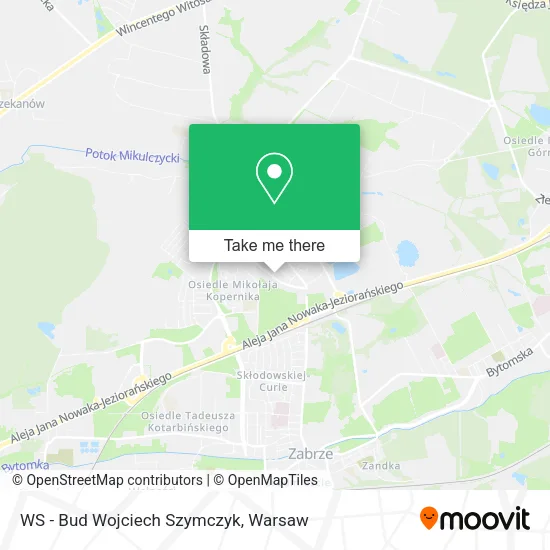 Карта WS - Bud Wojciech Szymczyk