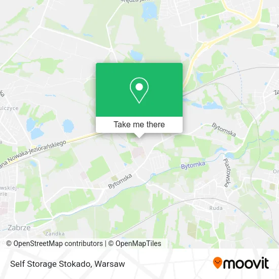 Карта Self Storage Stokado