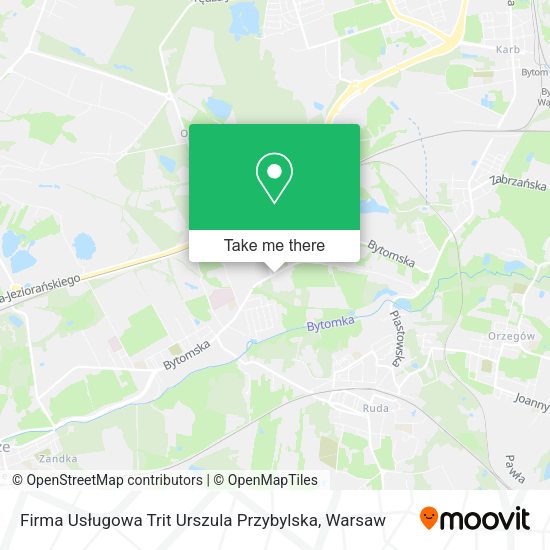 Firma Usługowa Trit Urszula Przybylska map