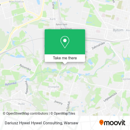 Dariusz Hywel Hywel Consulting map