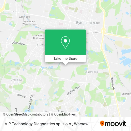 Карта VIP Technology Diagnostics sp. z o.o.