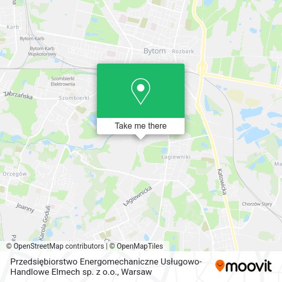 Przedsiębiorstwo Energomechaniczne Usługowo-Handlowe Elmech sp. z o.o. map