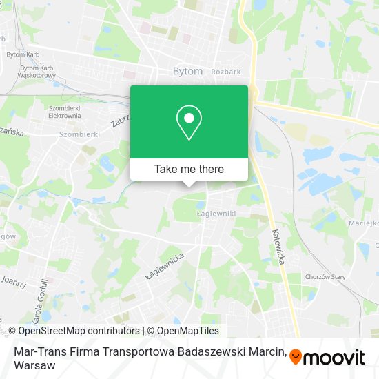 Mar-Trans Firma Transportowa Badaszewski Marcin map