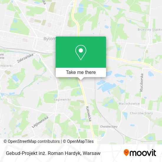 Карта Gebud-Projekt inż. Roman Hardyk