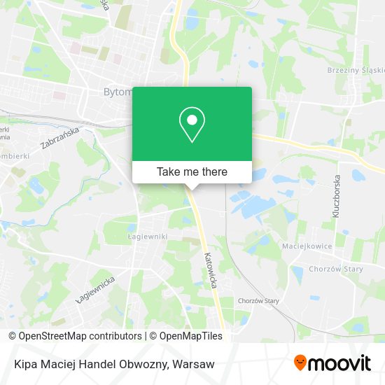 Kipa Maciej Handel Obwozny map