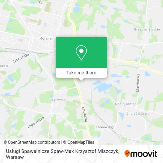 Usługi Spawalnicze Spaw-Max Krzysztof Miszczyk map