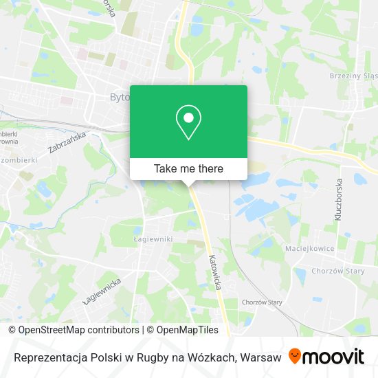 Reprezentacja Polski w Rugby na Wózkach map