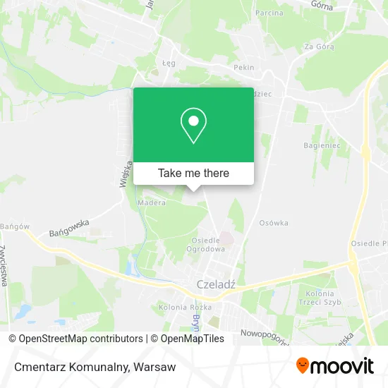 Cmentarz Komunalny map