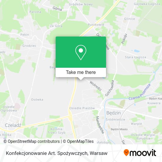 Konfekcjonowanie Art. Spożywczych map