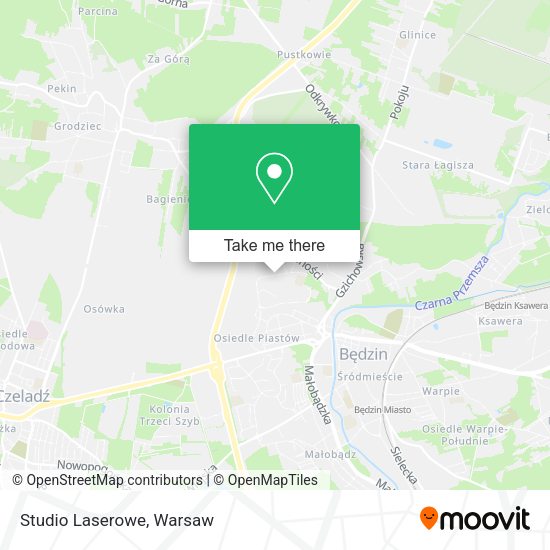 Studio Laserowe map