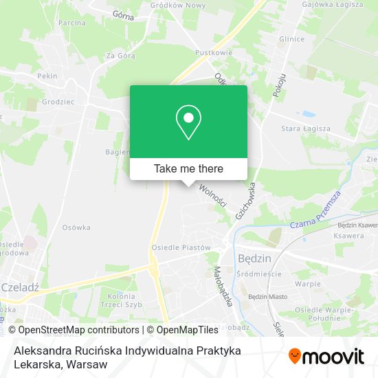 Aleksandra Rucińska Indywidualna Praktyka Lekarska map