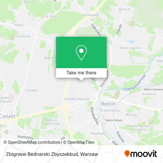 Zbigniew Bednarski Zbyszekbud map