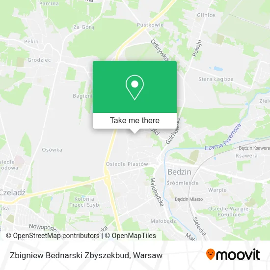 Карта Zbigniew Bednarski Zbyszekbud