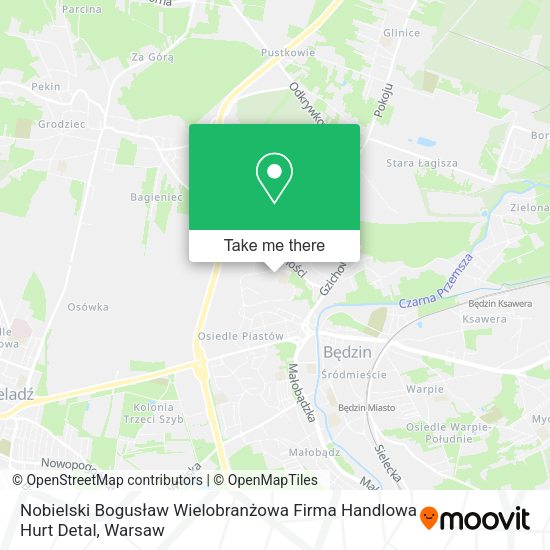 Nobielski Bogusław Wielobranżowa Firma Handlowa Hurt Detal map