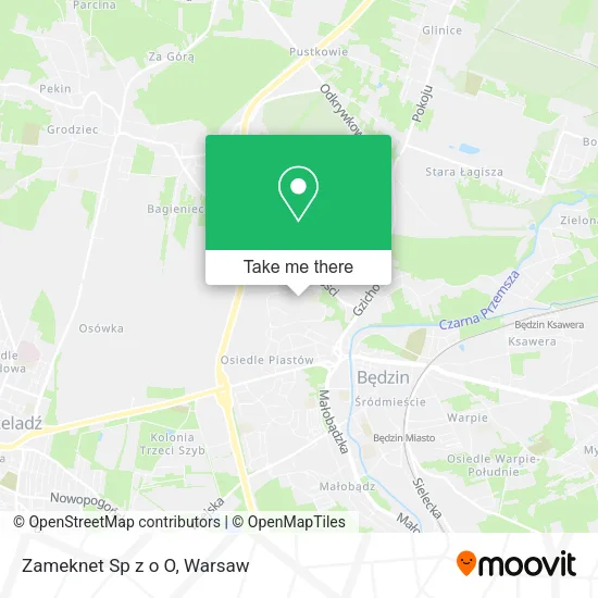 Карта Zameknet Sp z o O