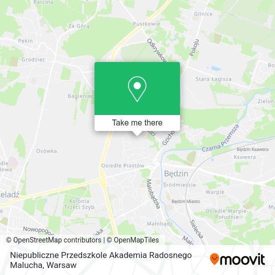 Niepubliczne Przedszkole Akademia Radosnego Malucha map