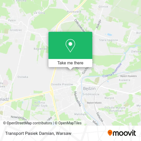 Карта Transport Pasiek Damian