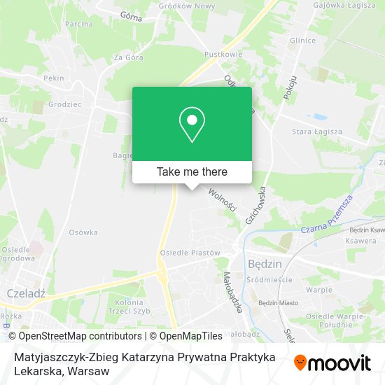 Matyjaszczyk-Zbieg Katarzyna Prywatna Praktyka Lekarska map