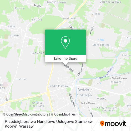 Przedsiębiorstwo Handlowo Usługowe Stanisław Kobryń map