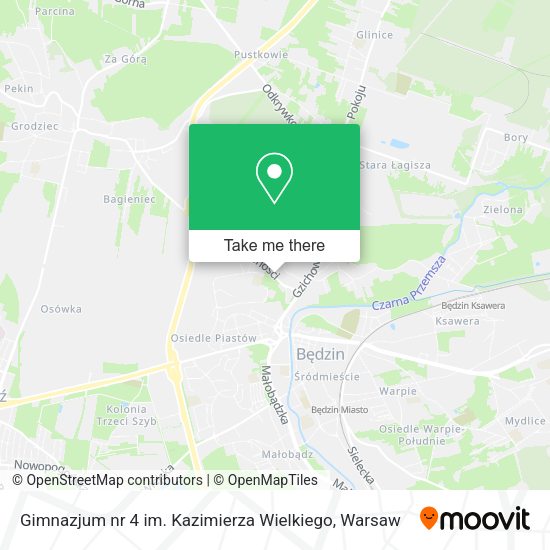 Gimnazjum nr 4 im. Kazimierza Wielkiego map