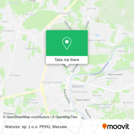 Карта Walorex. sp. z o.o. PPHU