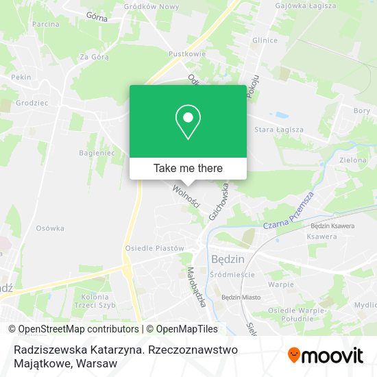 Radziszewska Katarzyna. Rzeczoznawstwo Majątkowe map