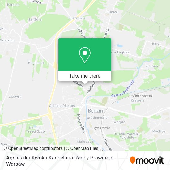 Agnieszka Kwoka Kancelaria Radcy Prawnego map