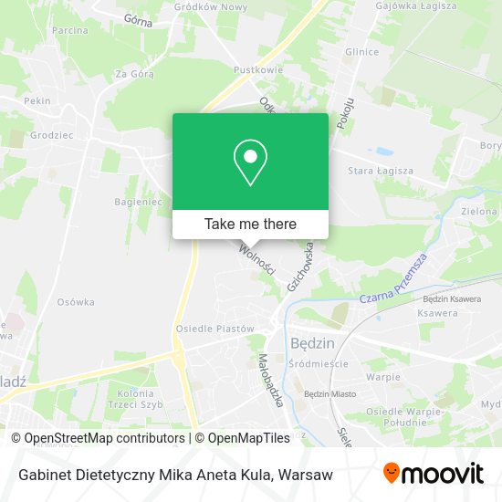 Gabinet Dietetyczny Mika Aneta Kula map