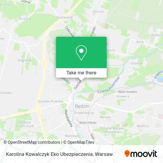 Karolina Kowalczyk Eko Ubezpieczenia map